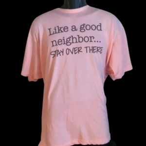 Pink Pandemic Novelty T-shirt Sz XXL
